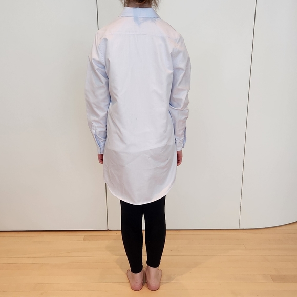 Eileen M Custom Striped Button Down Tunic - Picture 3 of 9